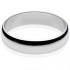 D Shape wedding ring 5mm light weight 
